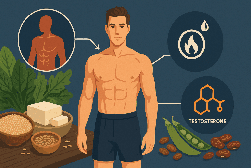 Smart Weight Loss Starts with the Right Male Nutrition Plan: Expert-Backed Healthy Meal Plans for Men to Shed Fat Safely 1 Healthy meal prep containers with plant-based ingredients arranged for a balanced male nutrition plan