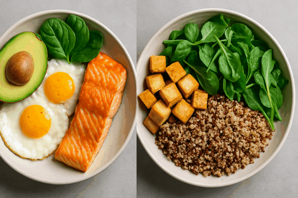 Affordable and Effective: Finding the Best Weight Loss Meal Delivery Services Backed by Nutrition Science 2 Healthy pre-portioned meals and a daily meal schedule illustrating how the best weight loss meal delivery supports consistency