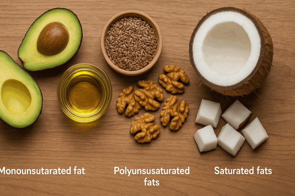 How to Build a High Fat Diet Menu for Better Health: What Science Says About a Balanced Fat Diet Plan 2 Meal prep containers filled with whole foods like olives, seeds, and tofu for a high fat diet menu.