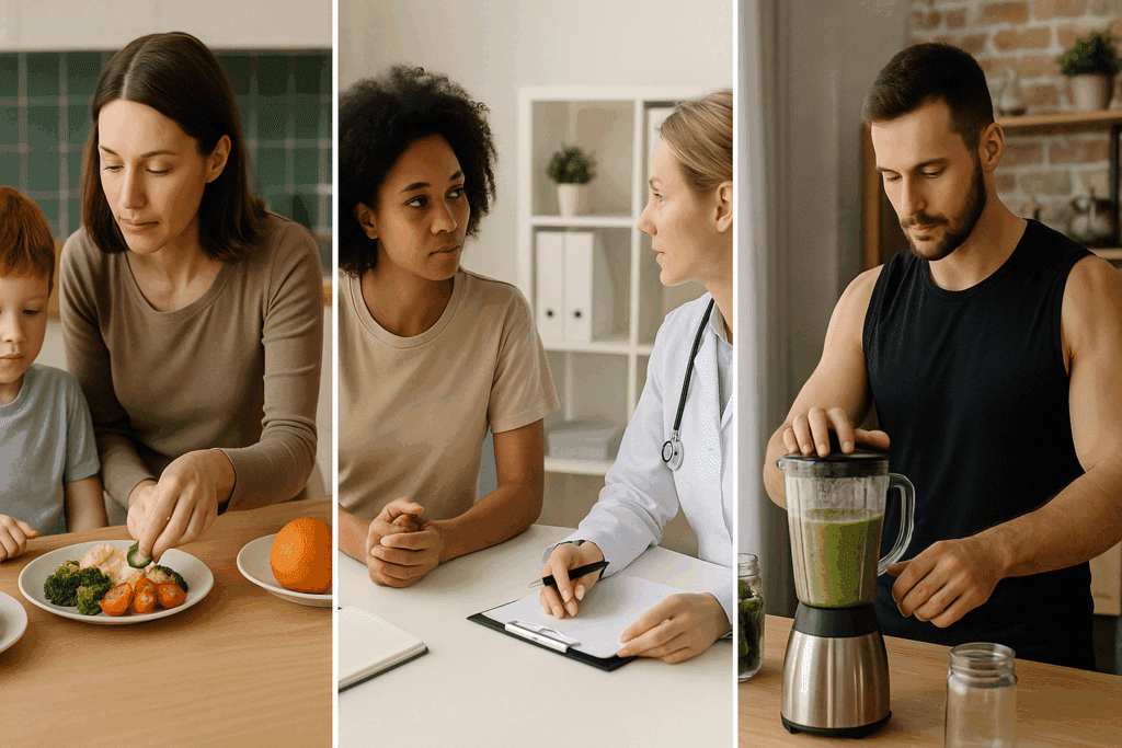 Types of Dietary Restrictions: What They Mean for Plant-Based Nutrition and Long-Term Health 5 “Side-by-side comparisons of plant-based food swaps designed for various types of dietary restrictions including nut-free and soy-free alternatives”