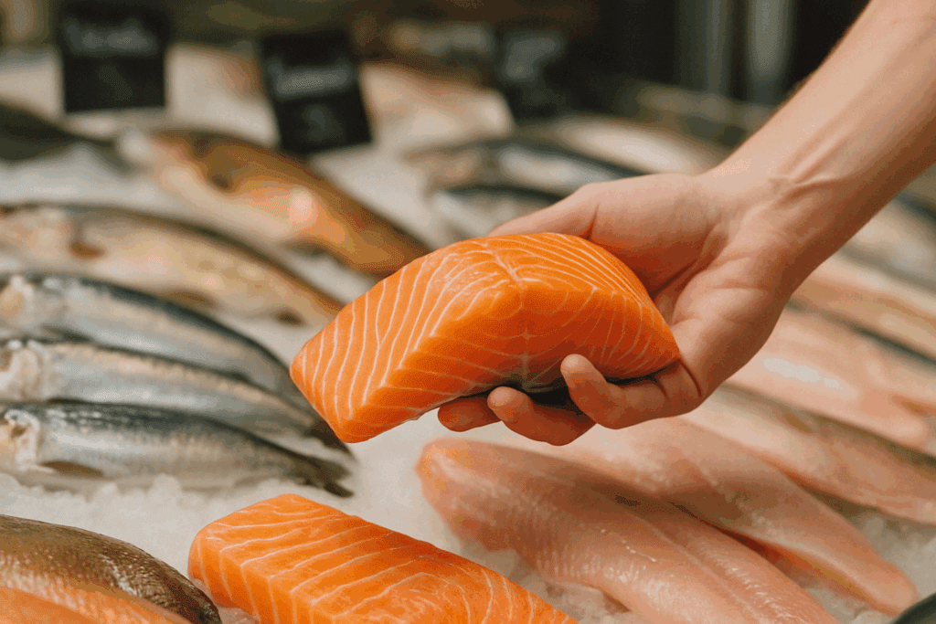 Is the Pescatarian Diet Healthy? Benefits, Risks, and What Pescatarians Actually Eat 4 Balanced pescatarian diet day with avocado toast, salmon salad, shrimp quinoa bowl, and Greek yogurt snacks