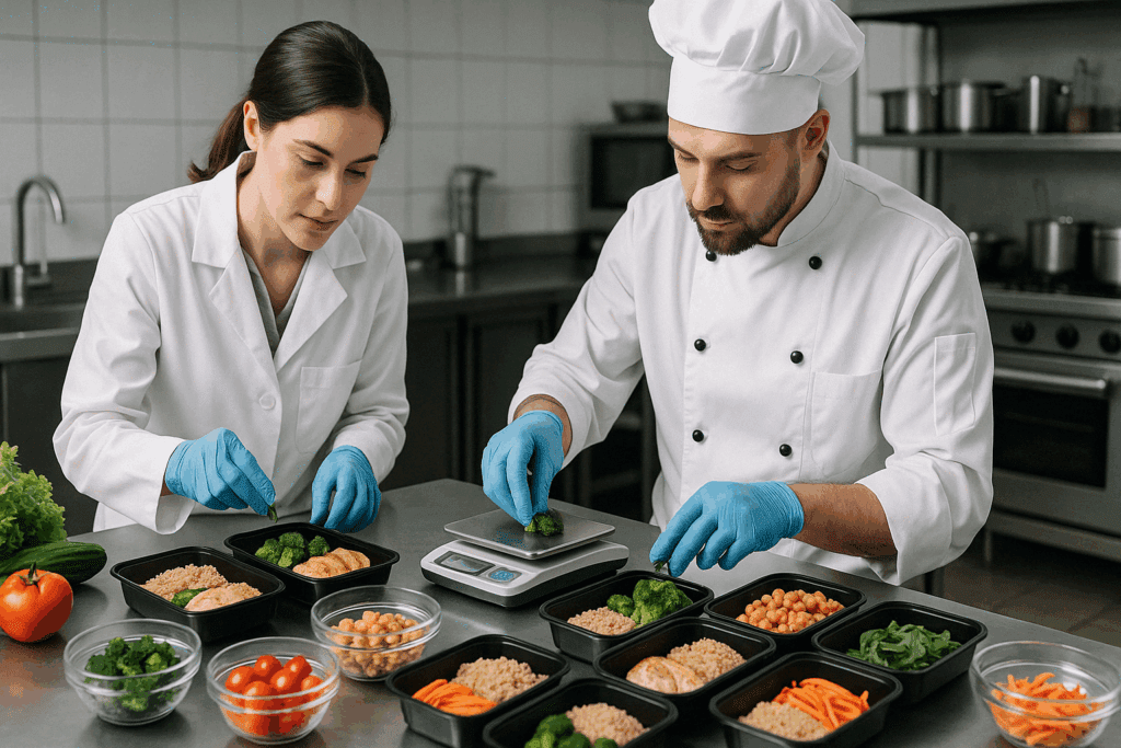Fresh Prepared Meals Near Me: How to Find Healthy, Ready-to-Eat Options That Fit Your Lifestyle 5 Corporate wellness event buffet offering fresh prepared meals near me with diverse dietary options in a bright catering space