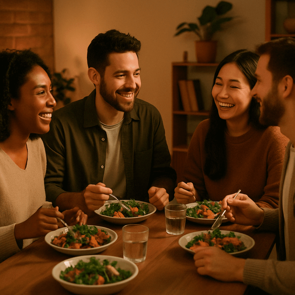 Cutting Back Eating the Smart Way: How to Reduce Calories Without Sacrificing Satisfaction or Health 6 Diagram of smart food swaps like soda to water and pasta to vegetables promoting cutting back eating with ease