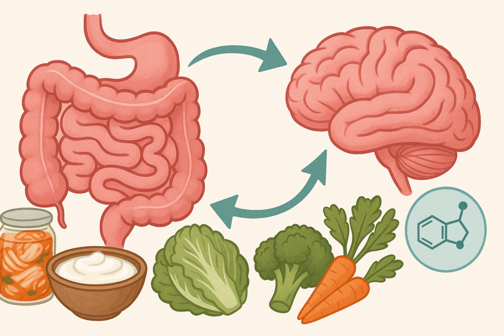 Best Foods for Anxiety and Depression: How a Balanced Diet Can Help Support Mental Wellness Naturally 1 Collection of herbs like ashwagandha, rhodiola, and St. John’s Wort, displayed alongside natural supplements in earthy-toned containers, showcasing the best foods for anxiety and depression with a natural approach to emotional wellness