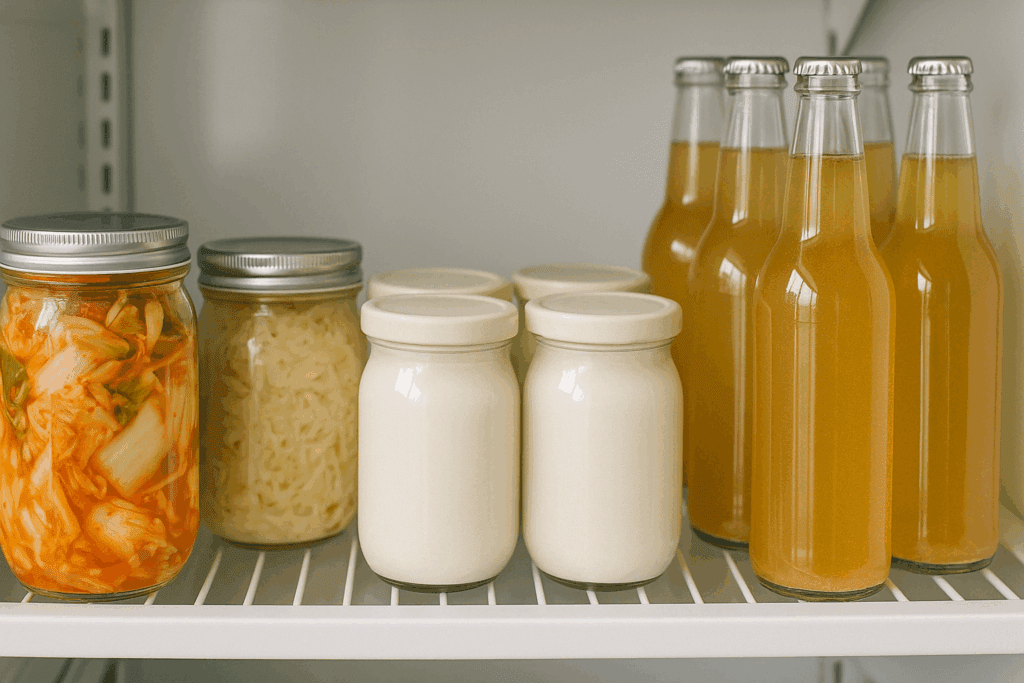 Smart Picks for a Healthier Lifestyle: The Best Things to Buy at Whole Foods Market, Backed by Nutrition Experts 4 Fermented foods like kimchi, sauerkraut, plant-based yogurt, and kombucha—some of the best things to buy at Whole Foods Market for gut health.